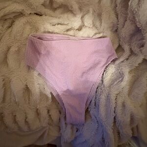 Purple swim suit bottom